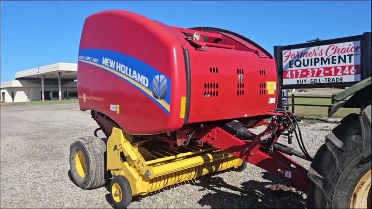 2019 NEW HOLLAND ROLL-BELT 450 For Sale
