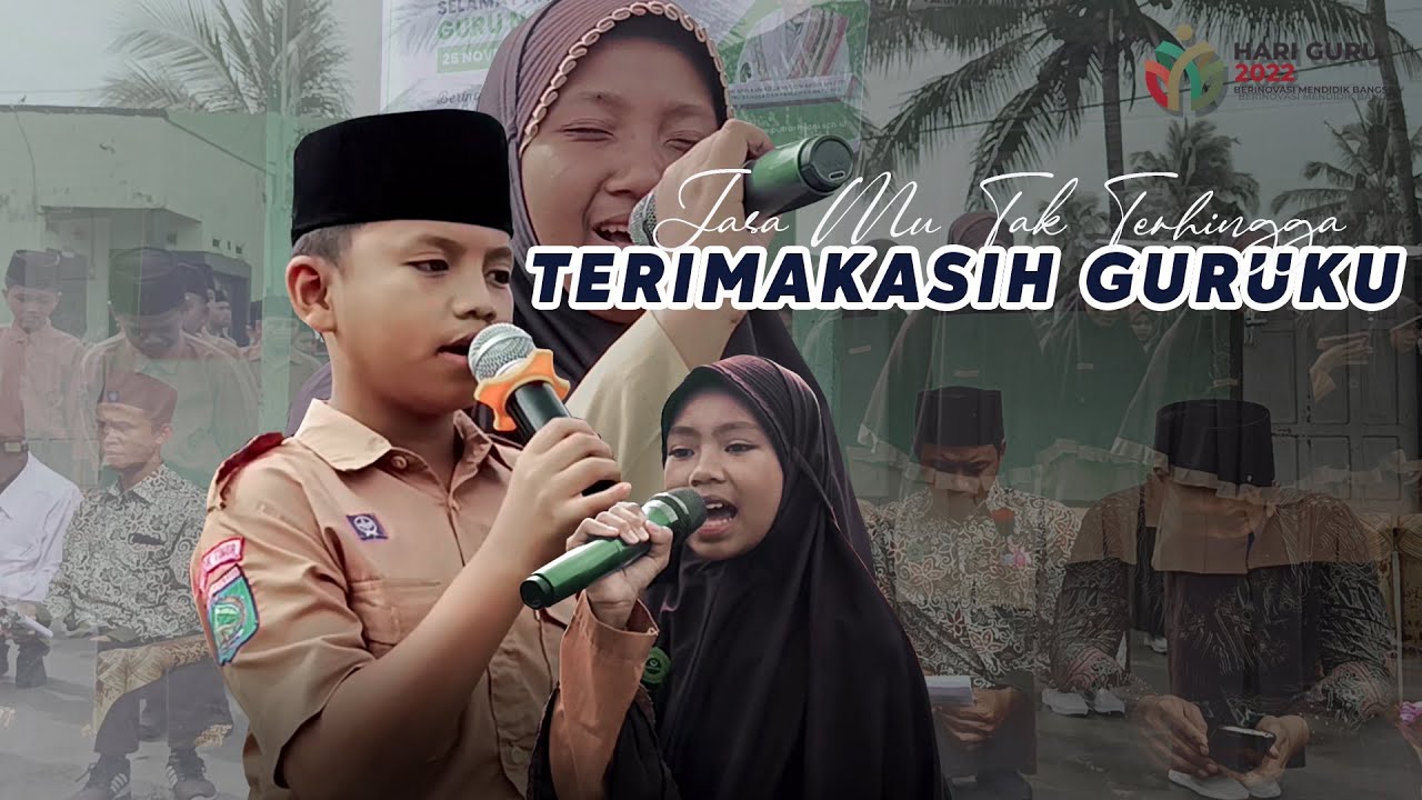 UNTUKMU YANG TELAH BANYAK BERJASA KEPADA KAMI - Terima Kasih Guruku