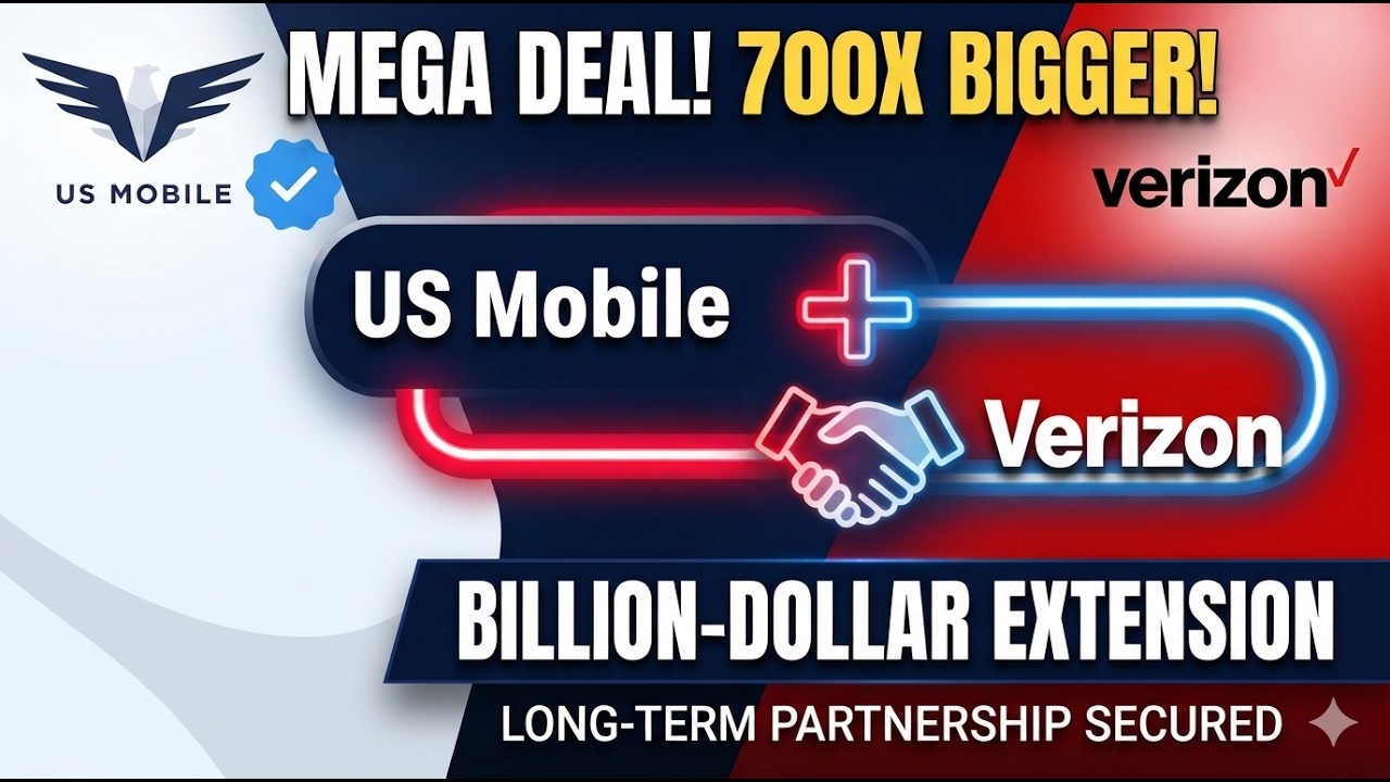 Срочные новости! US Mobile заключает сделку на миллиард долларов с Verizon!