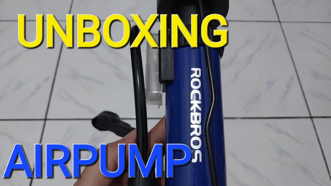 Unboxing Portable Mini Pump