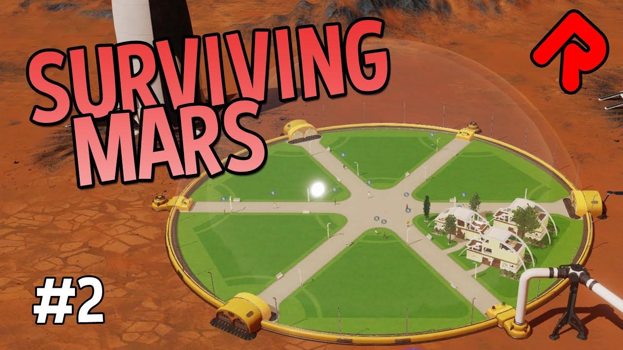 Can We Keep 12 Founder Colonists Alive for 10 Days? | Surviving Mars gameplay ep 2