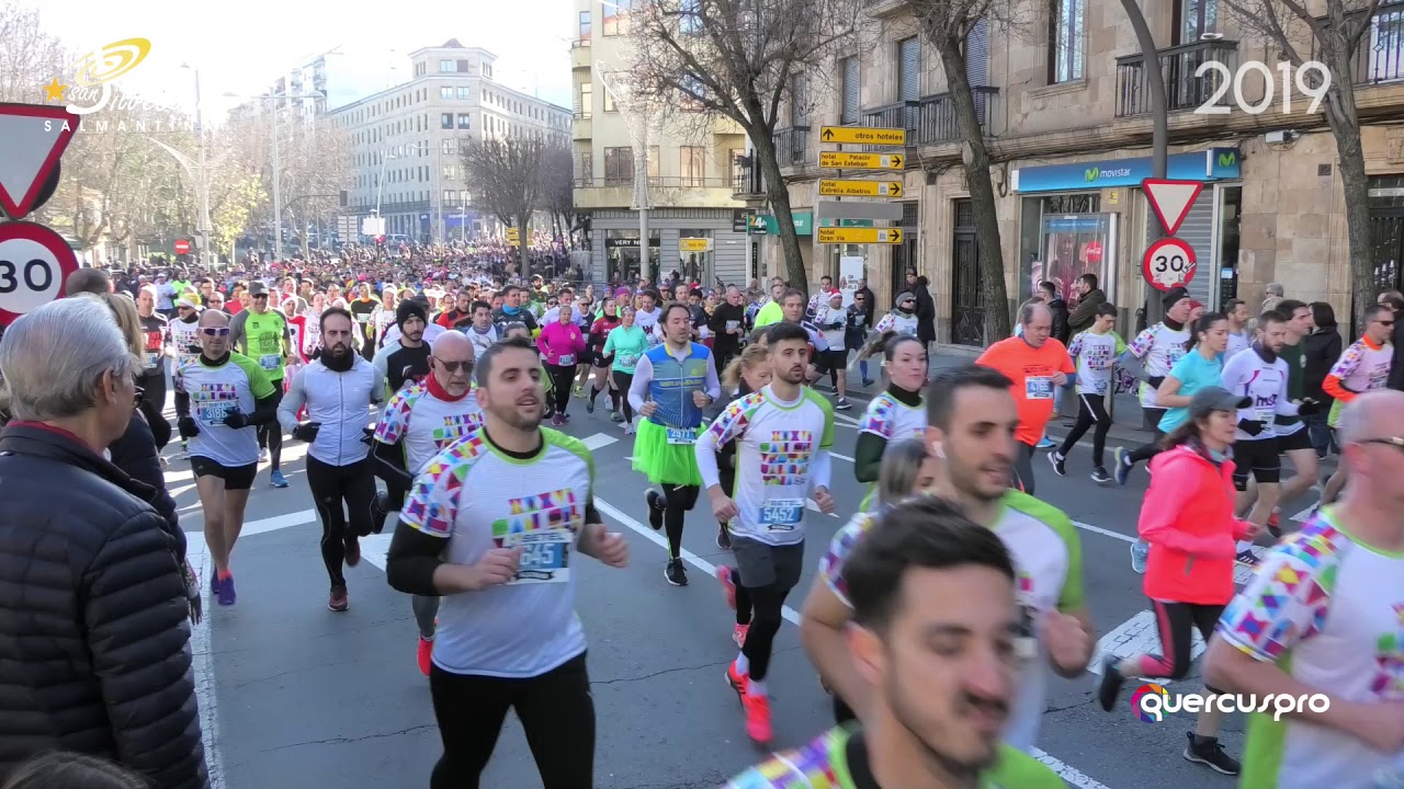 San Silvestre Salmantina 2019 - Plaza España - HD