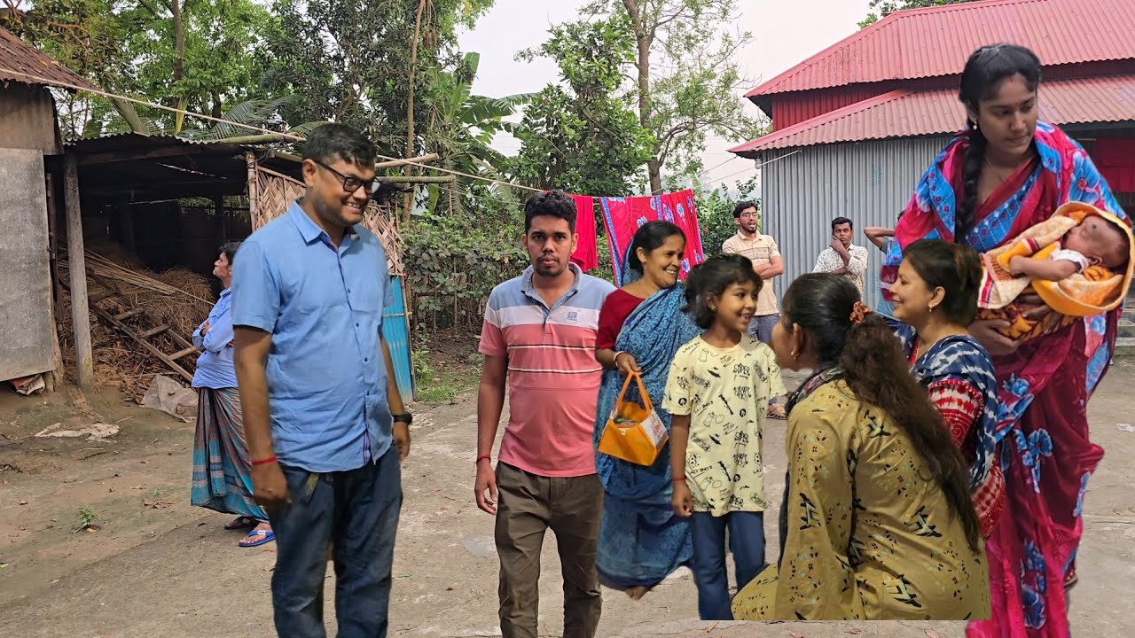আজকে গোপাল সোনা প্রথম বাড়ি চলে আসলো /আর সাথে  ভক্তদের বাড়ির অনুষ্ঠান কেমন হল