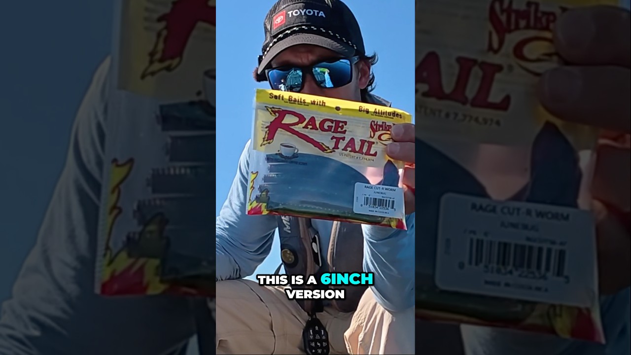 Strike King Rage Tail Cut-R-Worm 