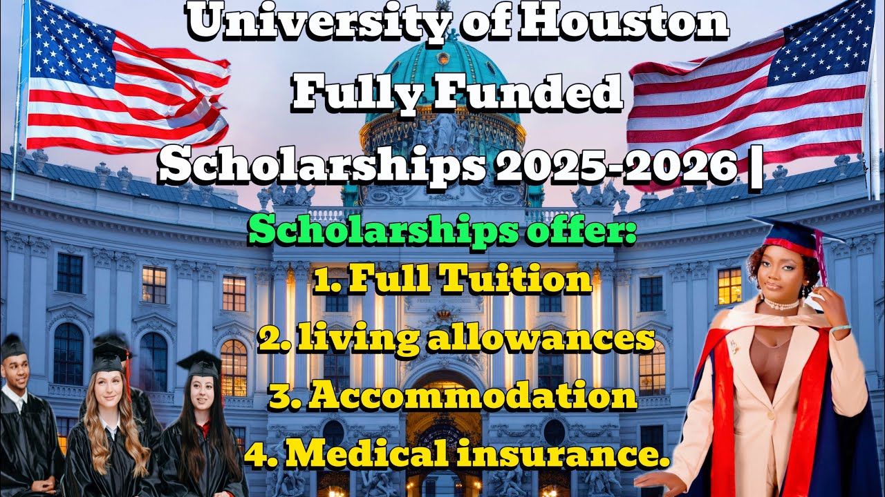 APPLY NOW🎙️🎙️🎤🎤:: Study in USA for Free! University of Houston ,Fully Funded Scholarships 2025-2026