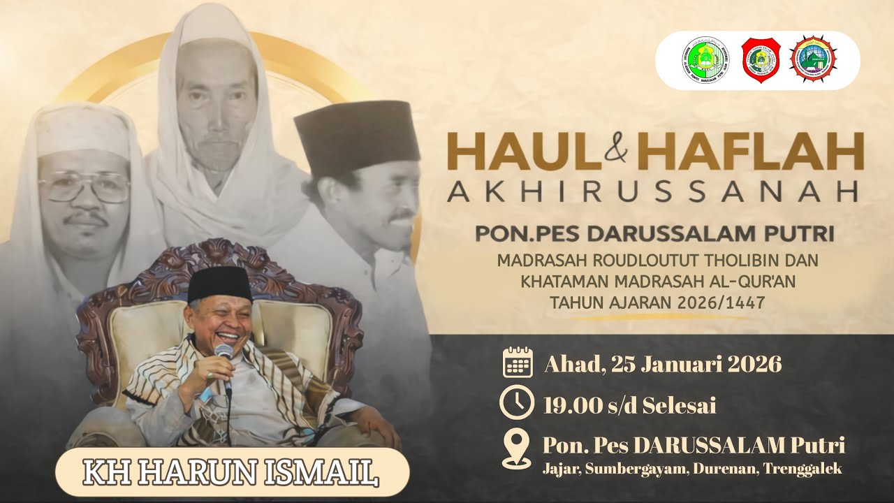 [LIVE] HAUL & HAFLAH AKHIRUSSANAH PONPES DARUSSALAM PUTRI
