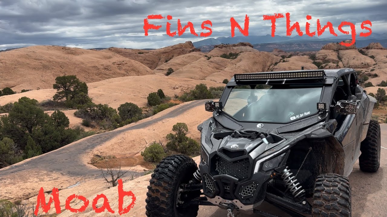 Fins n Things в Моаве, штат Юта, для ралли REDROK 2024.