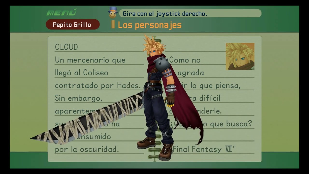 Personajes lista 1 y lista 2 KINGDOM HEARTS - Archivos de Pepito Grillo