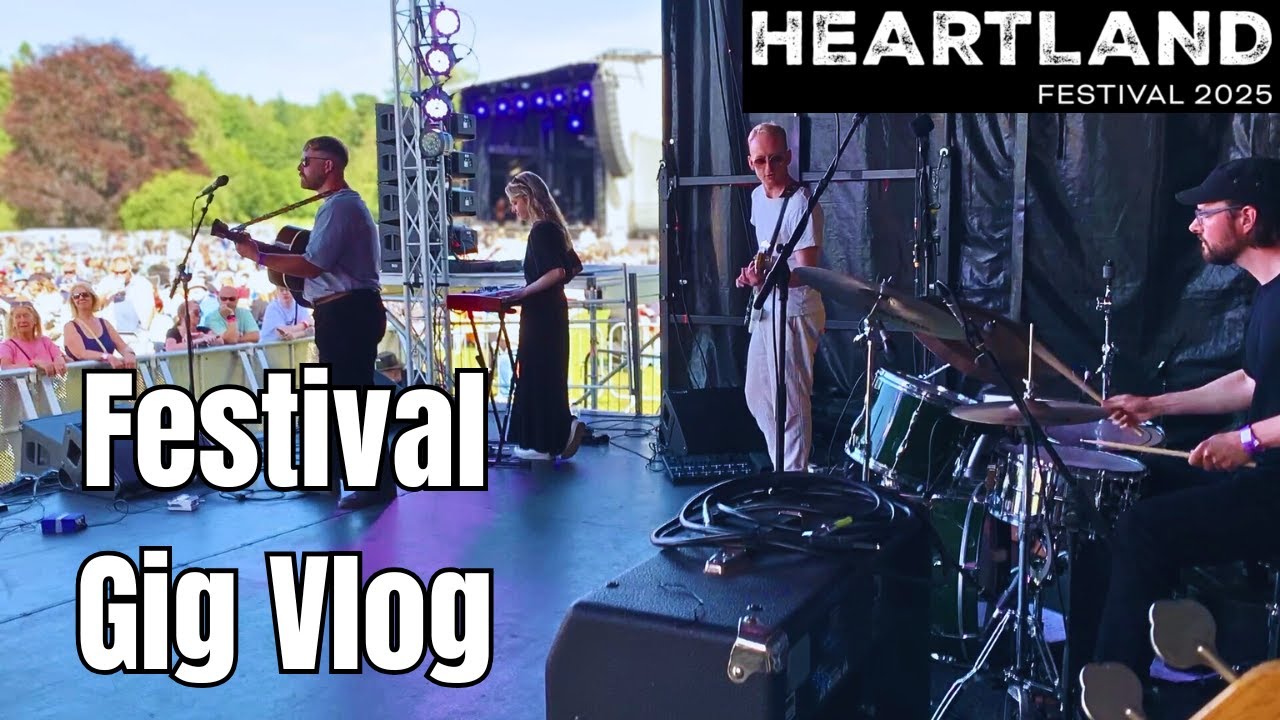 Festival Gig Vlog - Heartlands Festival w/Dylan James Tierney