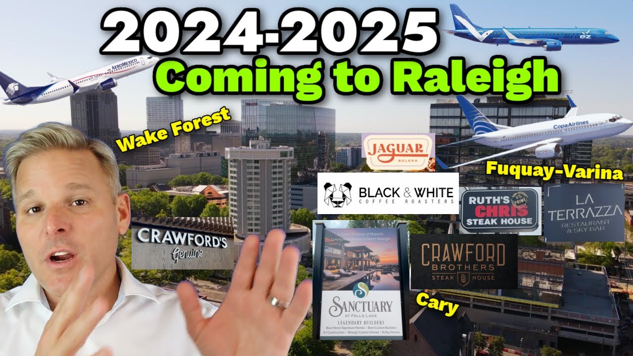 Everything NEW or COMING SOON to Raleigh NC in 2024-2025