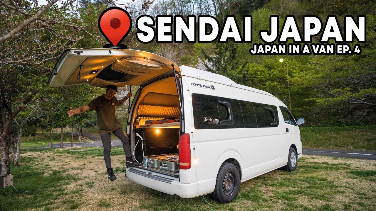 Solo Van Life Through the Mountains of Japan | Japan in a Van EP. 4 - SENDAI