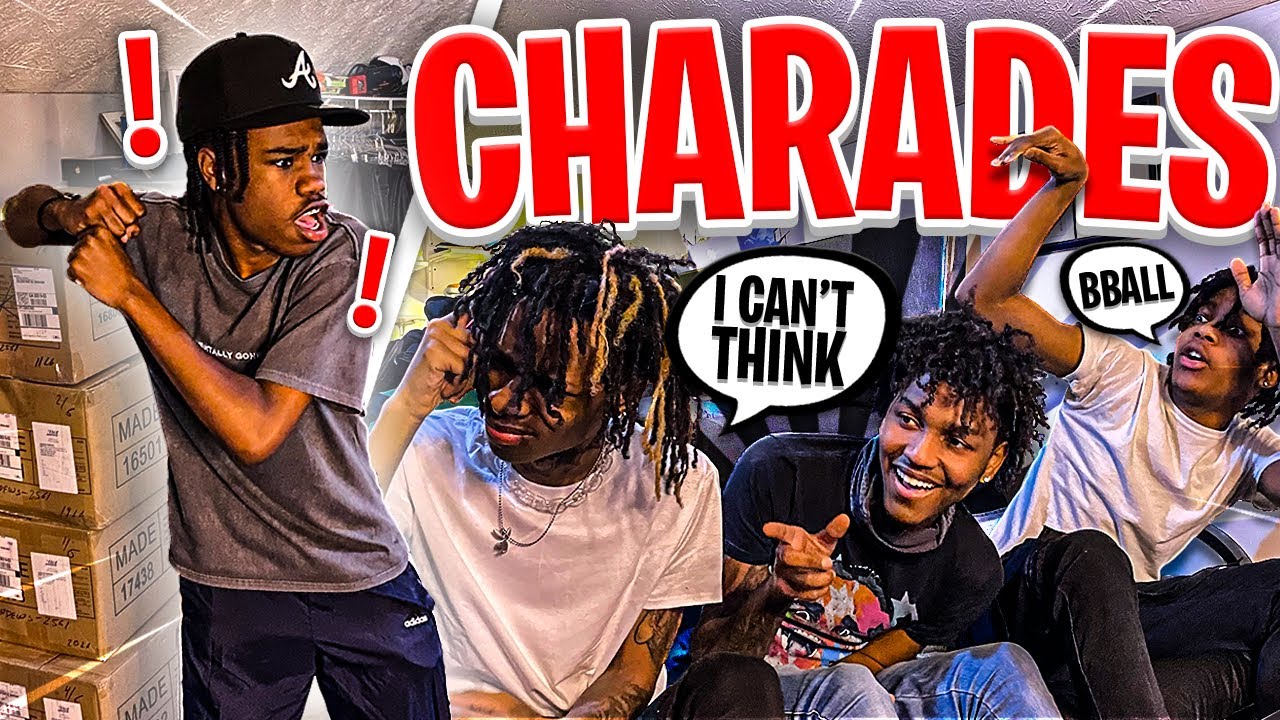 PLAYING CHARADES WITH QUAN, MAR, & JT!
