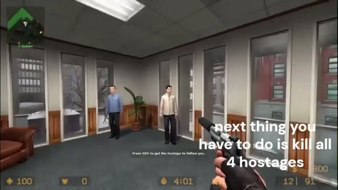 CS: Source creepy easter egg on map cs_office
