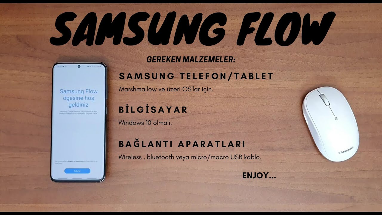 Samsung Flow ( Telefonu bilgisayardan y&ouml;netme Vol.2)