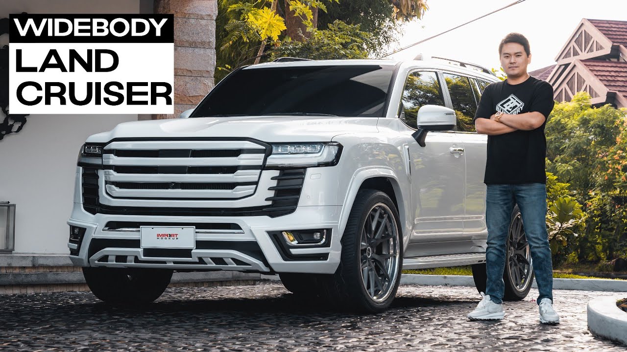 Making a Daily Car Stand Out From the Rest! A Widebody Toyota Land Cruiser 300