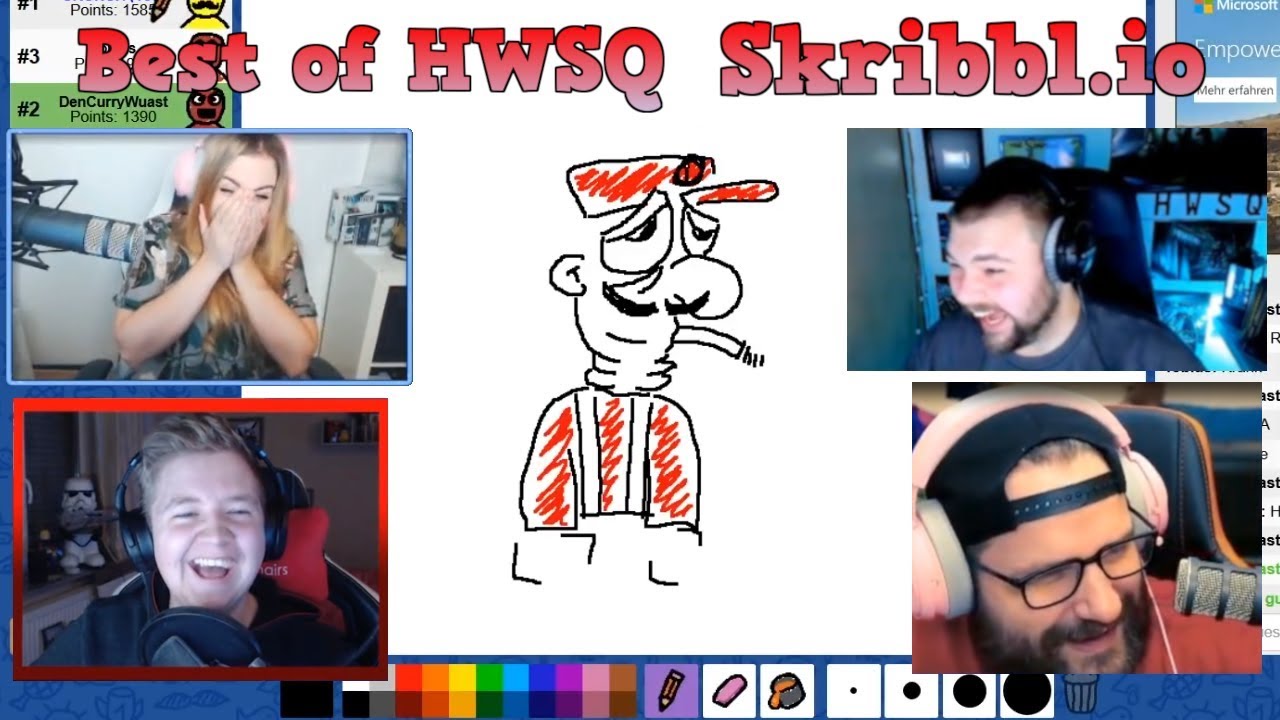 Best of HWSQ-Skribbl.io 🎨 (Folge: 250+266+267) [Alle Perspektiven]