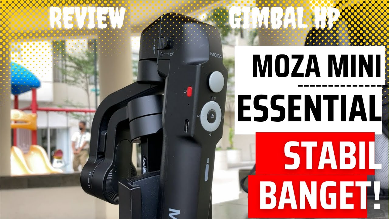 MOZA MINI S ESSENTIAL - CARA PAKAI & FULL REVIEW GIMBAL HP SUPER MANTAP