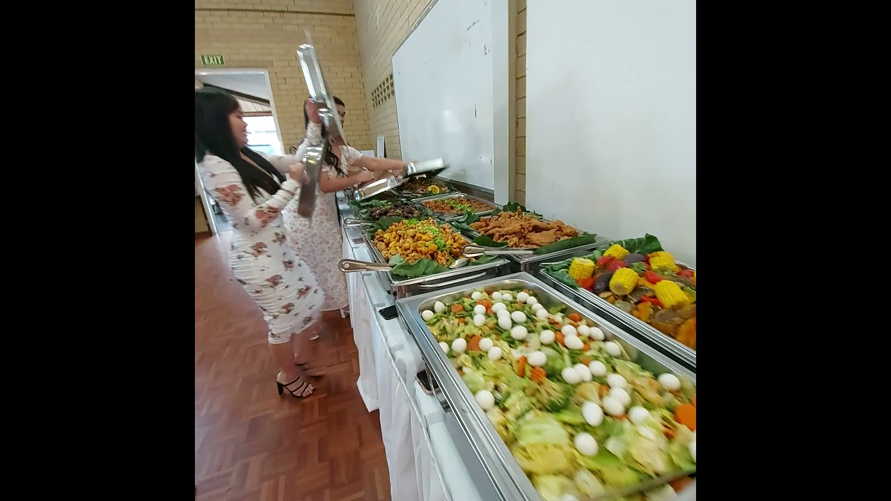 filipino buffet food in a Party