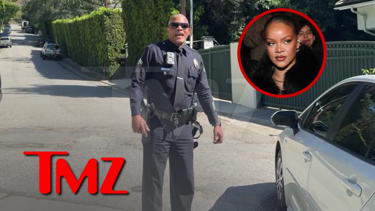 Rihanna's House Surrounded By Police As Shooting Investigation Continues | TMZ