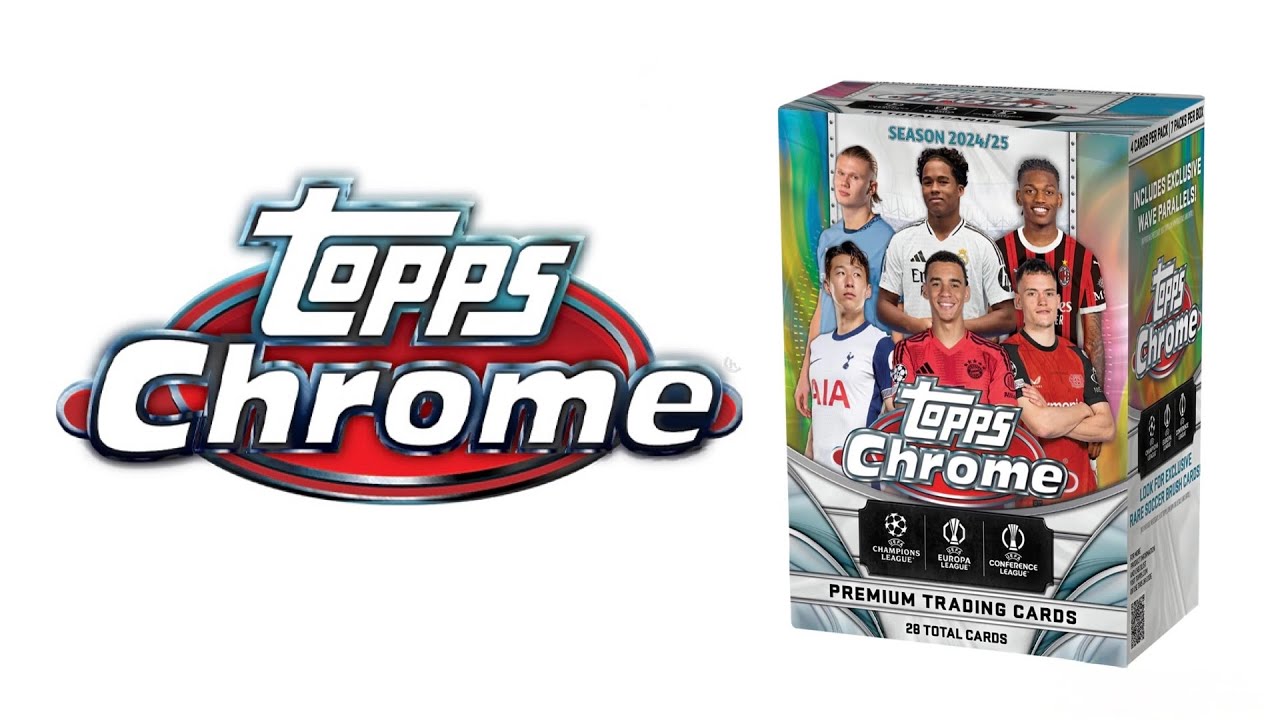 📦 Unboxing • Topps Chrome 2024/25 UEFA Club Competitions - UCC Value Box 🔥🔝