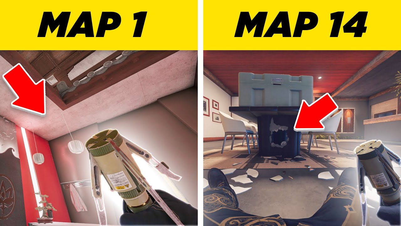 5 KAID Claws For EVERY Map in Rainbow Six Siege