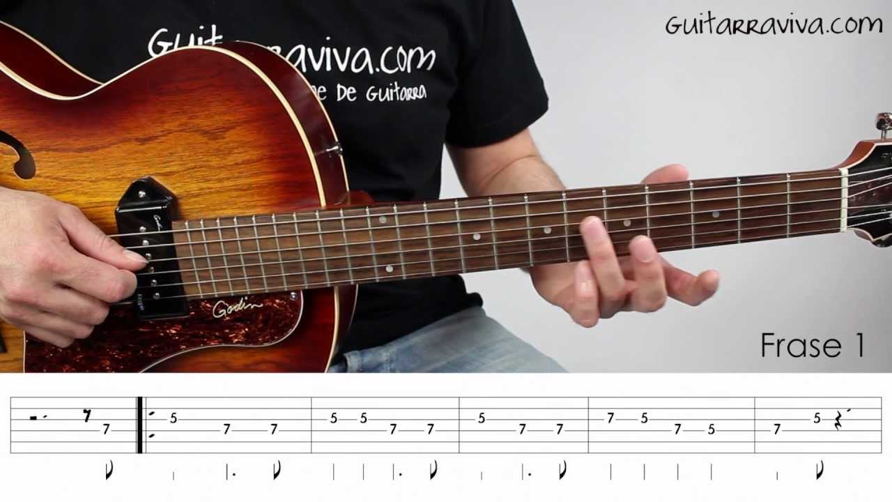 BLUES  006 - Clase de Blues Como tocar un blues en guitarra FACIL acústica o criolla