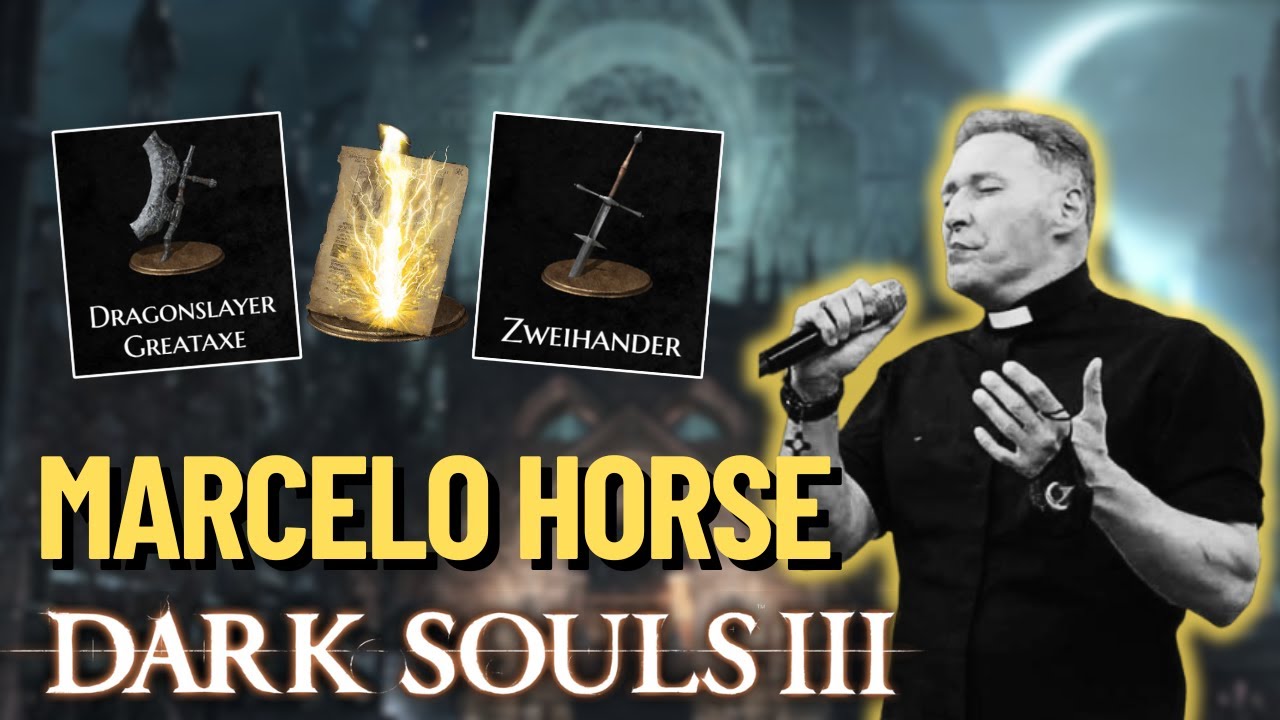 Marcelo HORSE destruindo todos os chefes do Dark souls 3