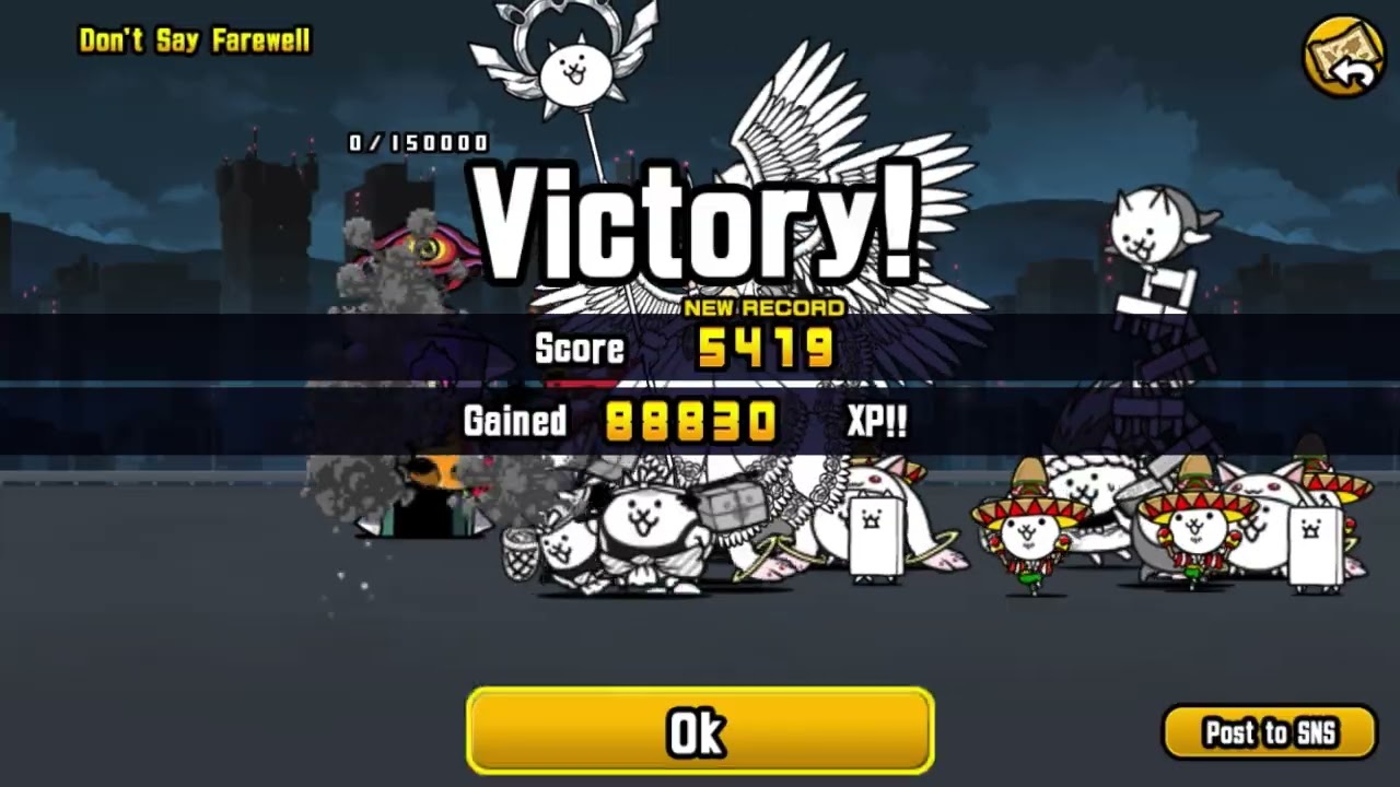[The Battle Cats] Decisive Battle! (4 Crown)