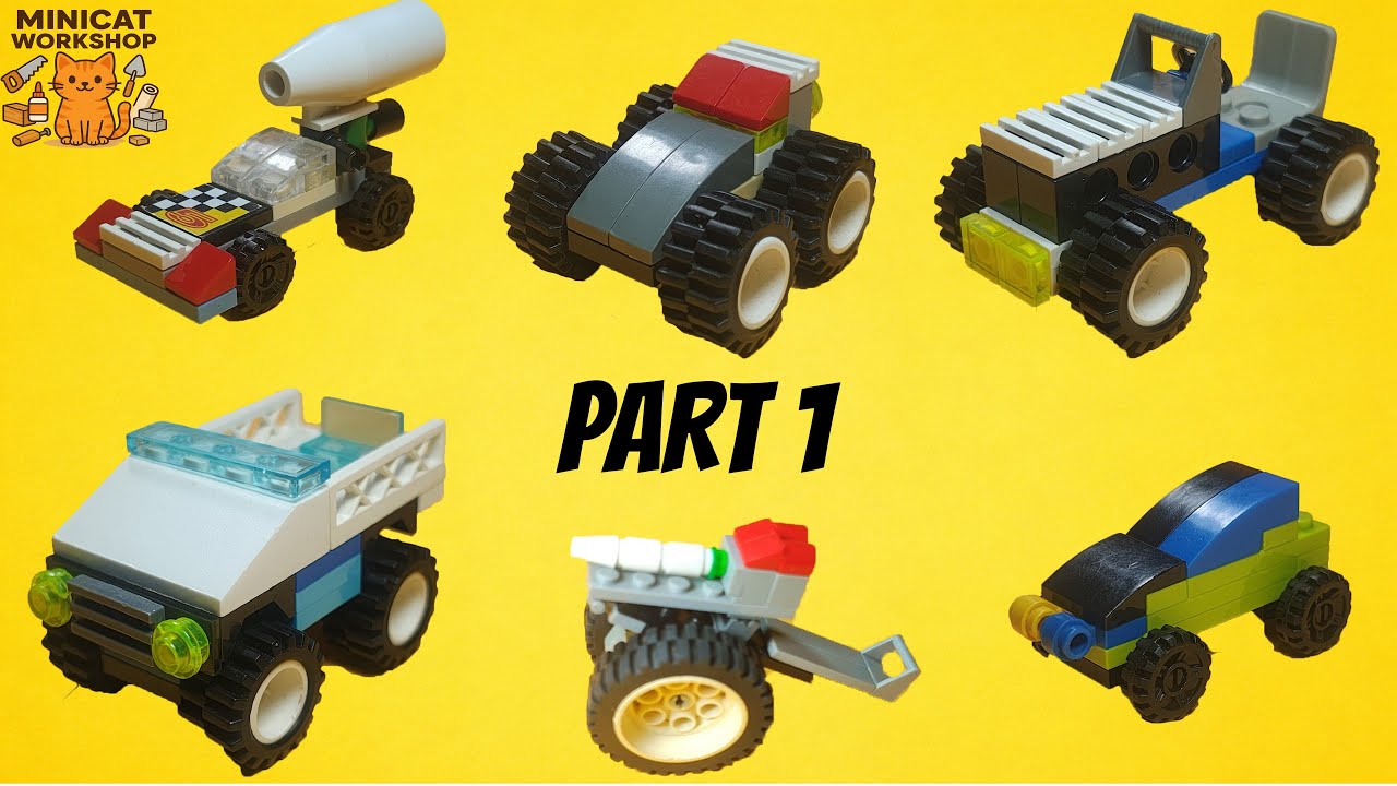 Creative LEGO Mini Builds | Vehicles Compilation