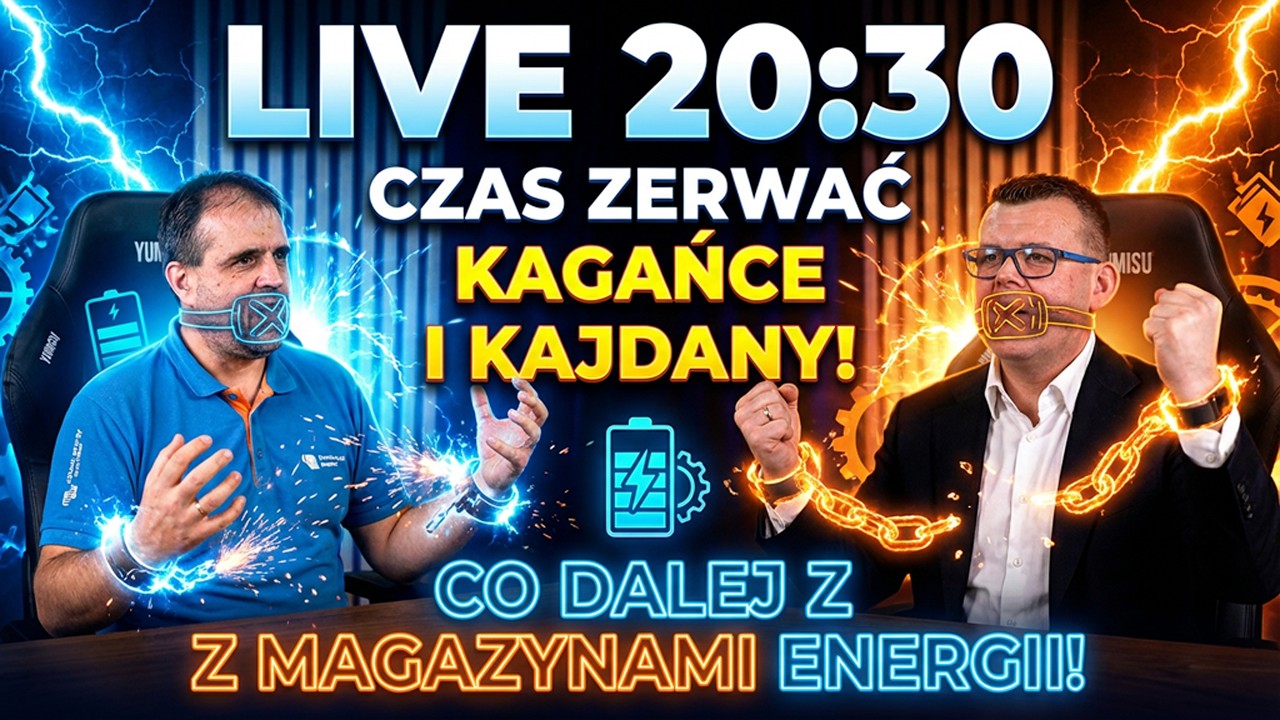 Co dalej z Magazynami Energii! ⛔Live 20:30⛔POMPA CIEPŁA i PV
