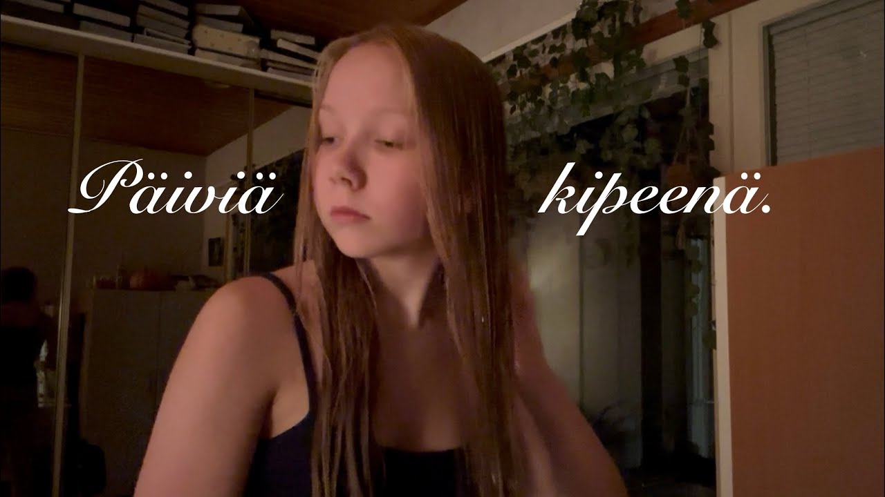 Rento syksy vlogi kipeenä.