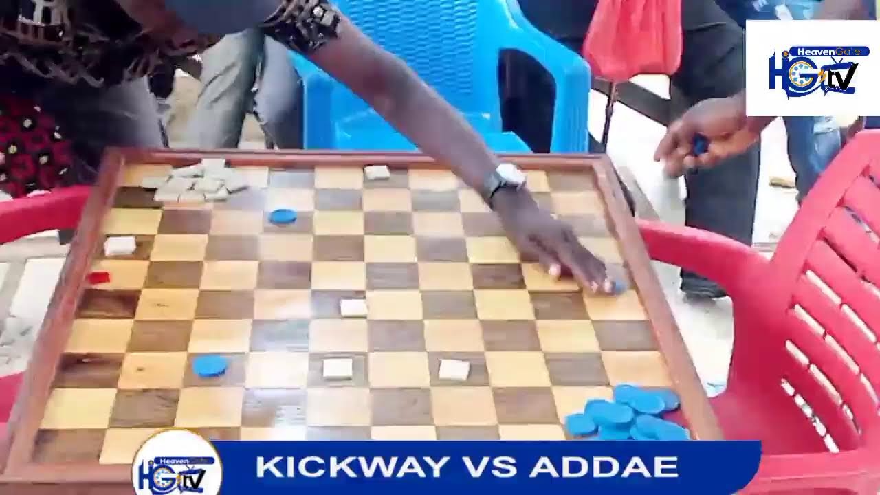 KICKWAY VS ADDAE AT DANSOMAN DRAUGHTS ASSOCIATION ARENA