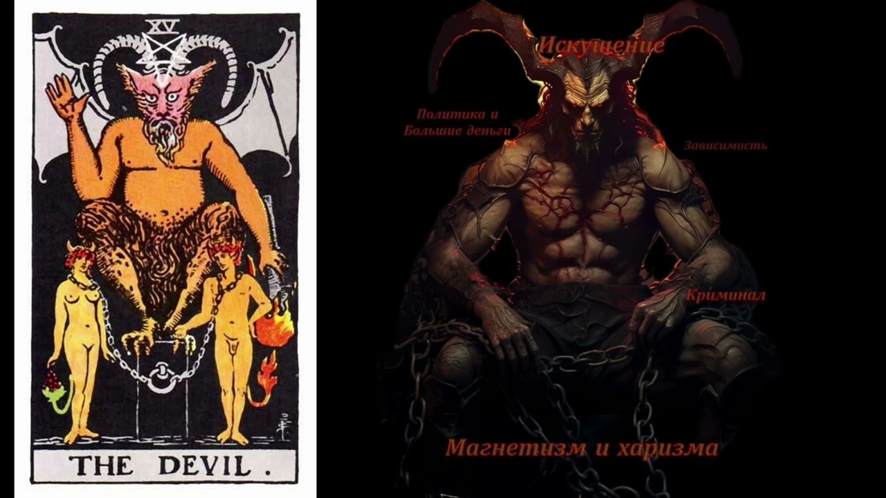 Тайны карты ТАРО Дьявол &mdash; что она на самом деле означает?