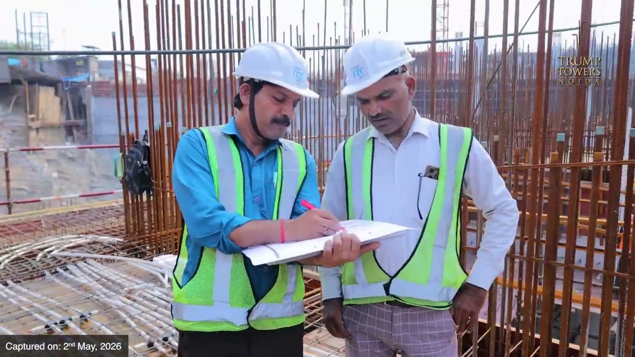 Trump Towers Noida - Sector 94 | Construction Update May 2026