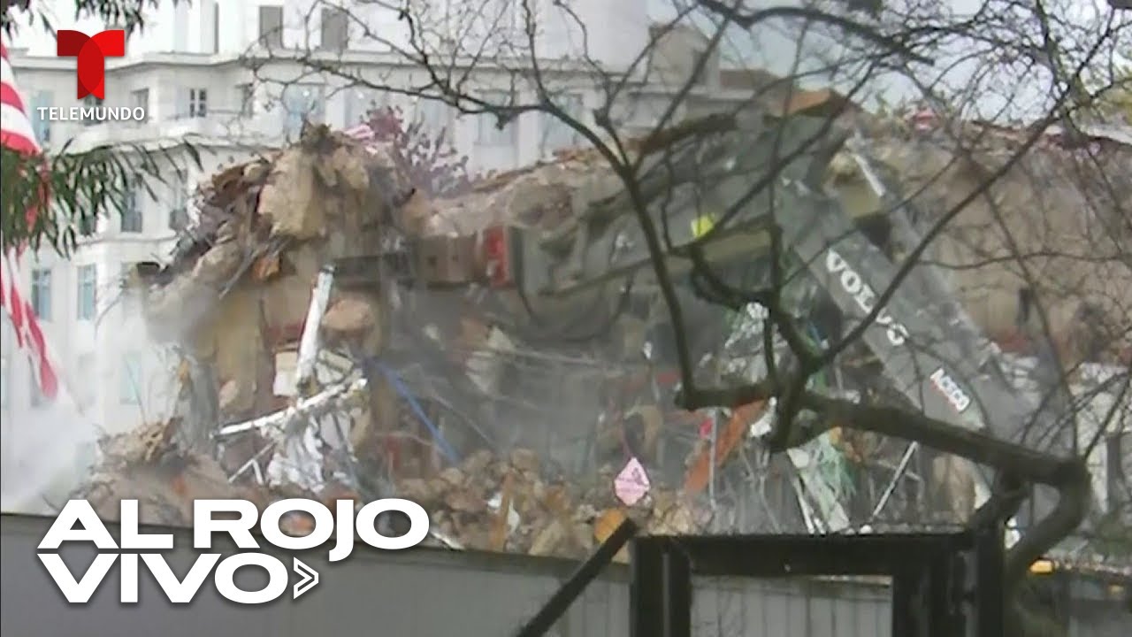 Casa Blanca: demolici&oacute;n del ala este para sal&oacute;n de baile de 300 mdd