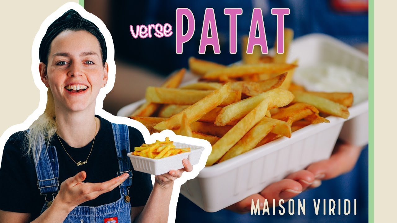 Zelf PATAT maken! Want de lekkerste, knapperige en goudbruine patat bak je gewoon thuis