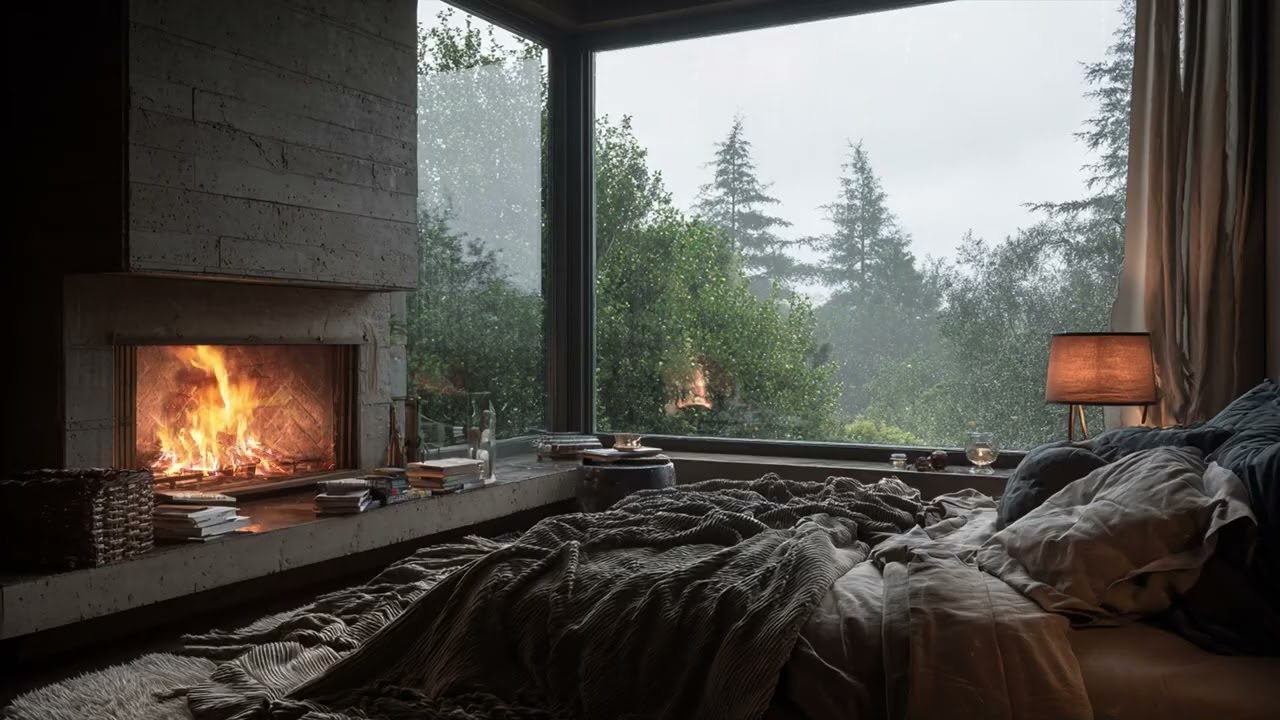 Sleep Faster Tonight with Soft Piano & Rain Ambience — for Meditation, Sleep and Anxiety Relief