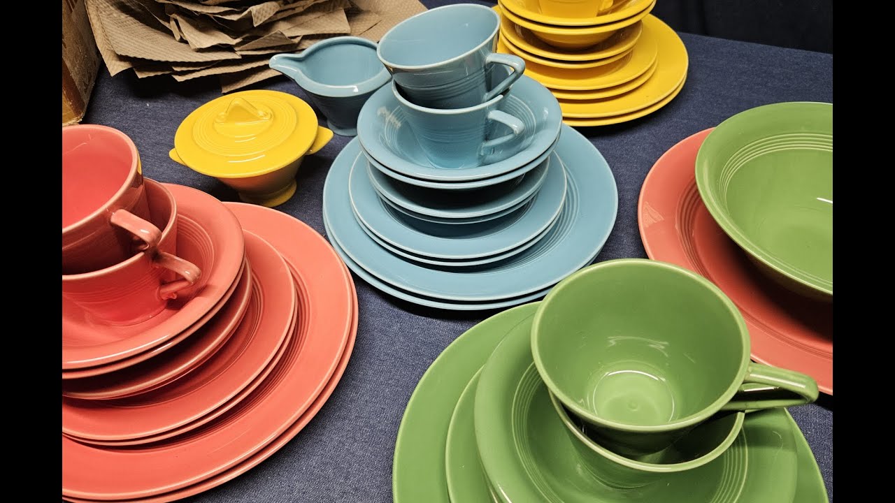 160: Reissue Harlequin Dinnerware 1978 to 1983