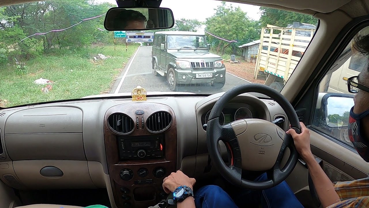 SCORPIO DRIVING🏎️ High Speed💨 Heavy Brake | SKID💥