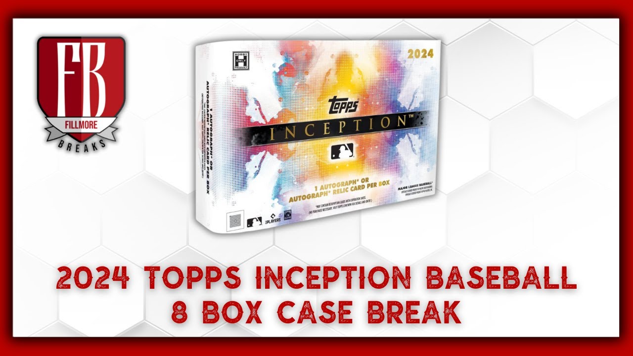 2024 Topps Inception Baseball | 8 Box Case Break #4 Pick Your Teams