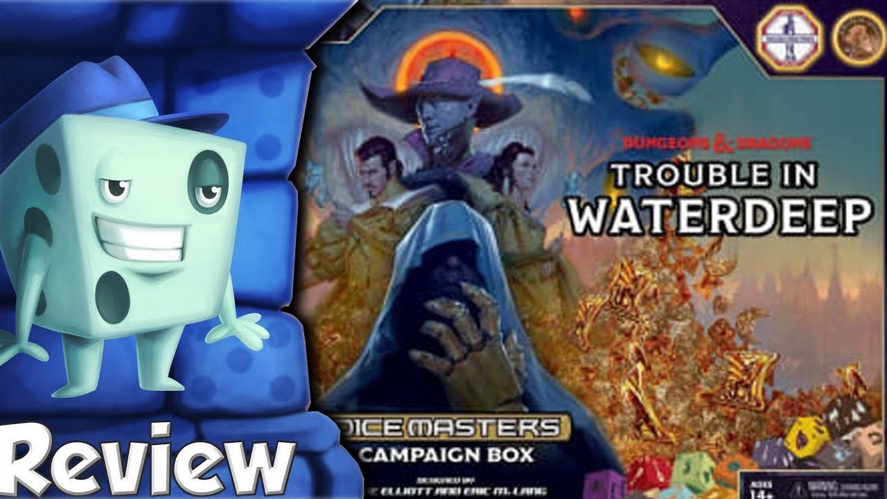 Dungeons & Dragons Dice Masters: Trouble in Waterdeep Campaign Box Review - with Tom Vasel