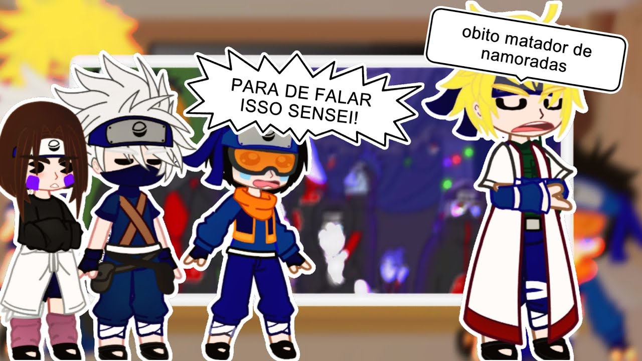Time Minato reagindo ao 