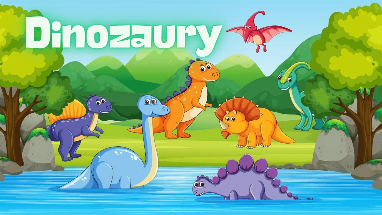 Piosenka dla dzieci po polsku - Dinozaury dla dzieci🦕🎶 - Zabawne i Edukacyjne - Dziecięce Przeboje