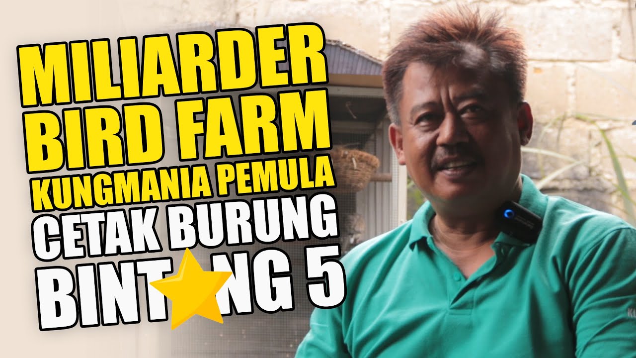 MLD Bird Farm Tangerang Selatan, Peternak Bintang Lima Harga Kaki Lima