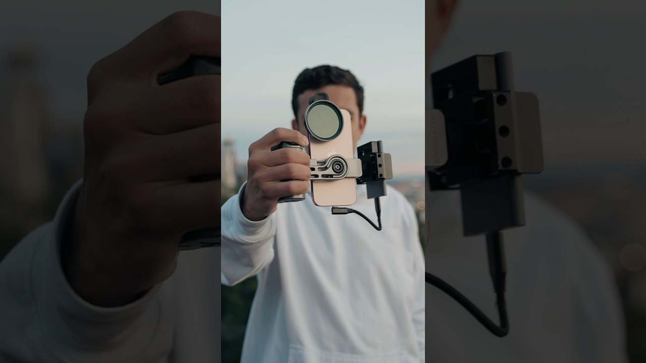 The ultimate iPhone 16 Pro filmmaking kit 🎬 #shotoniphone #cinematic
