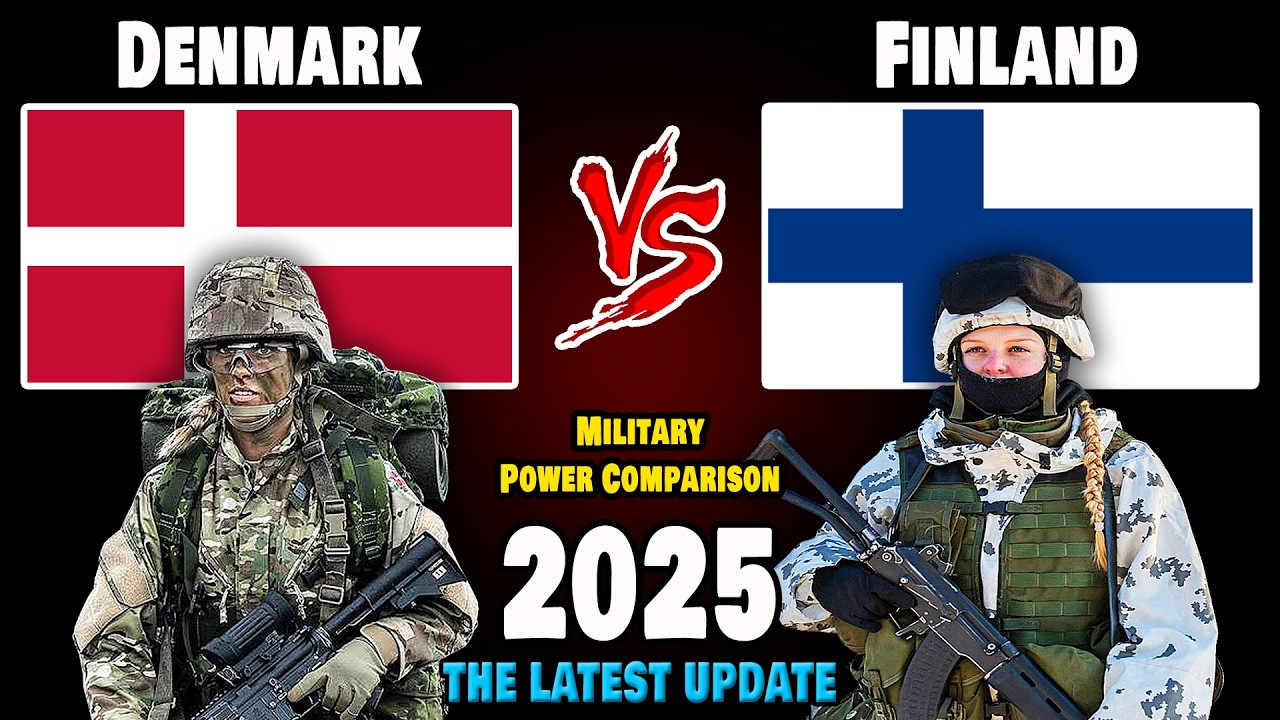 Denmark vs Finland Military Power Comparison 2025 | Finland vs Denmark Military Power 2025