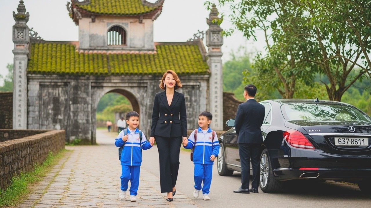 Tỷ Phú Tình Cờ Gặp Lại Vợ Cũ Ở Quê – Bàng Hoàng Khi Thấy Hai Đứa Trẻ Sinh Đôi Giống Mình Như Tạc