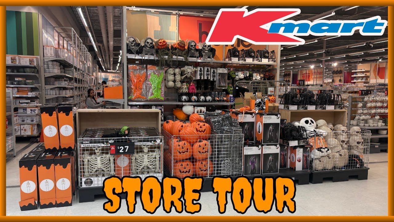 First Look At Kmart Halloween Decorations 2025 