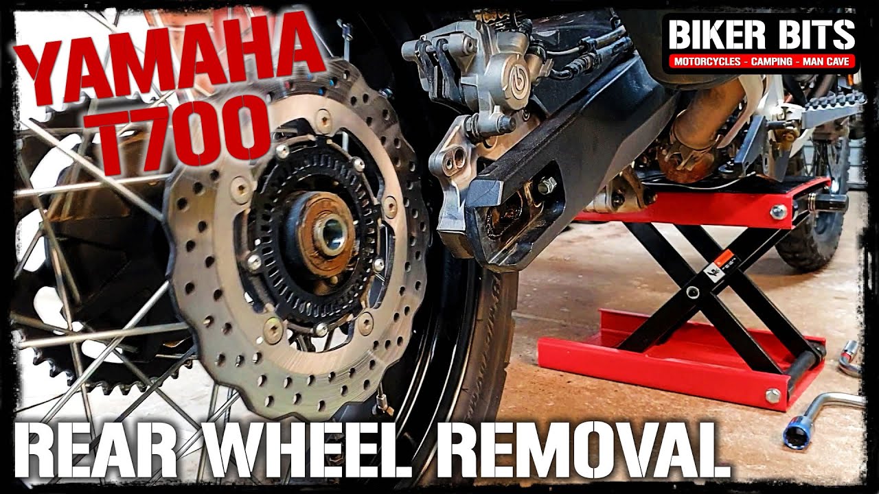 Yamaha T700 Rear Wheel Removal!