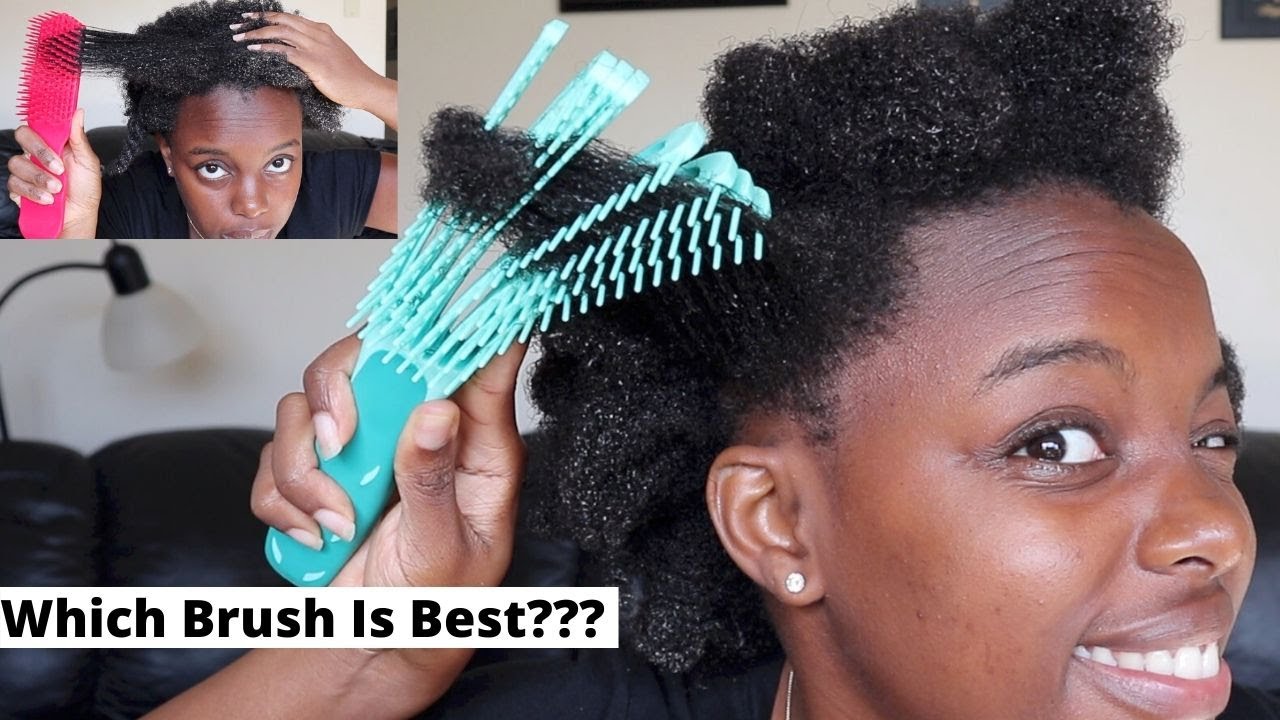 Detangling My 4C Hair with Viral EZ Brush vs. Felicia Leatherwood Brush